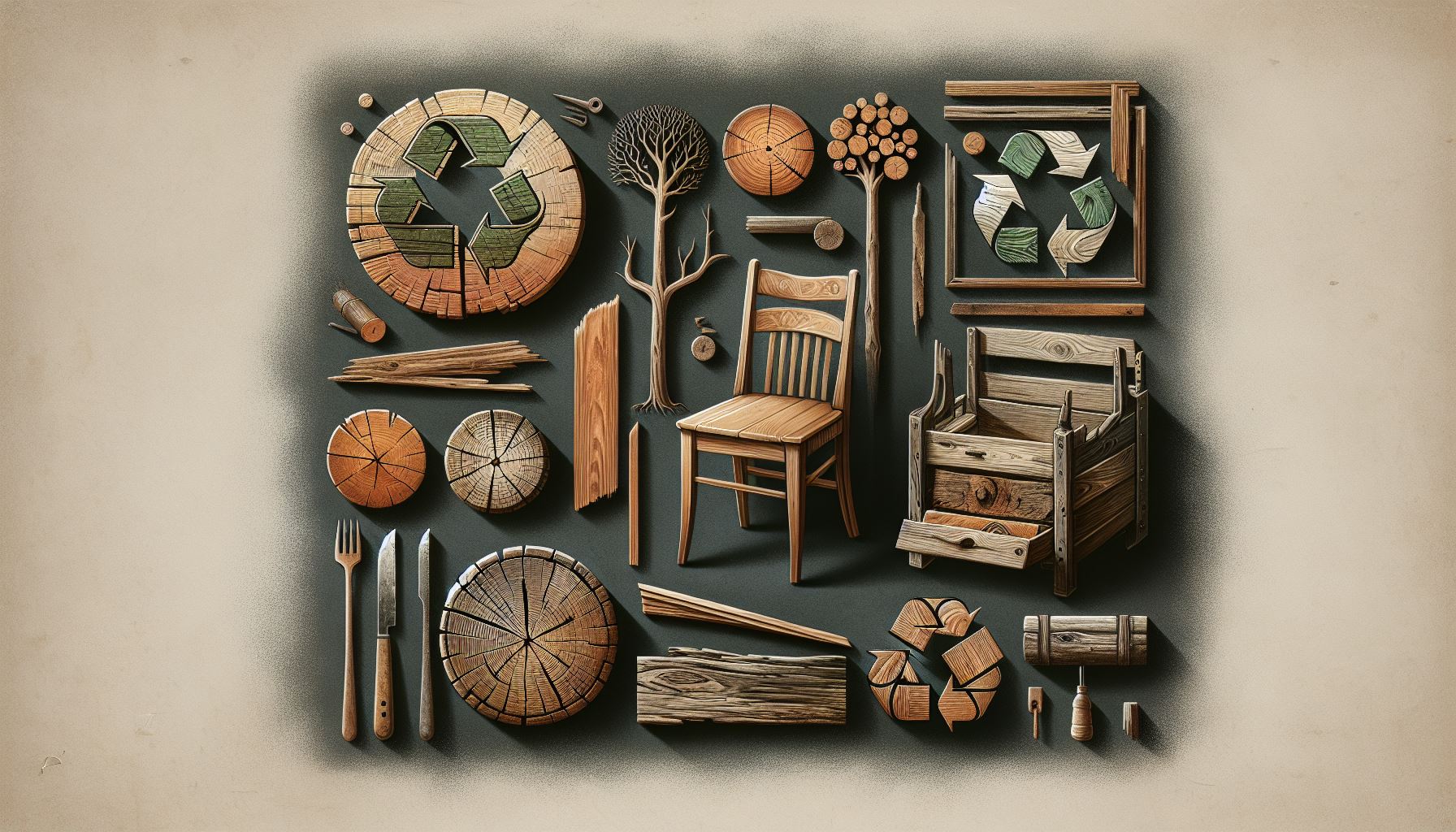 wood and wooden chairs